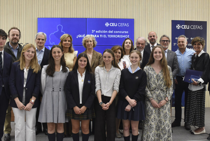 Los alumnos del Colegio comprometidos con las víctimas del terrorismo