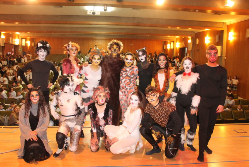 representación del musical Cats
