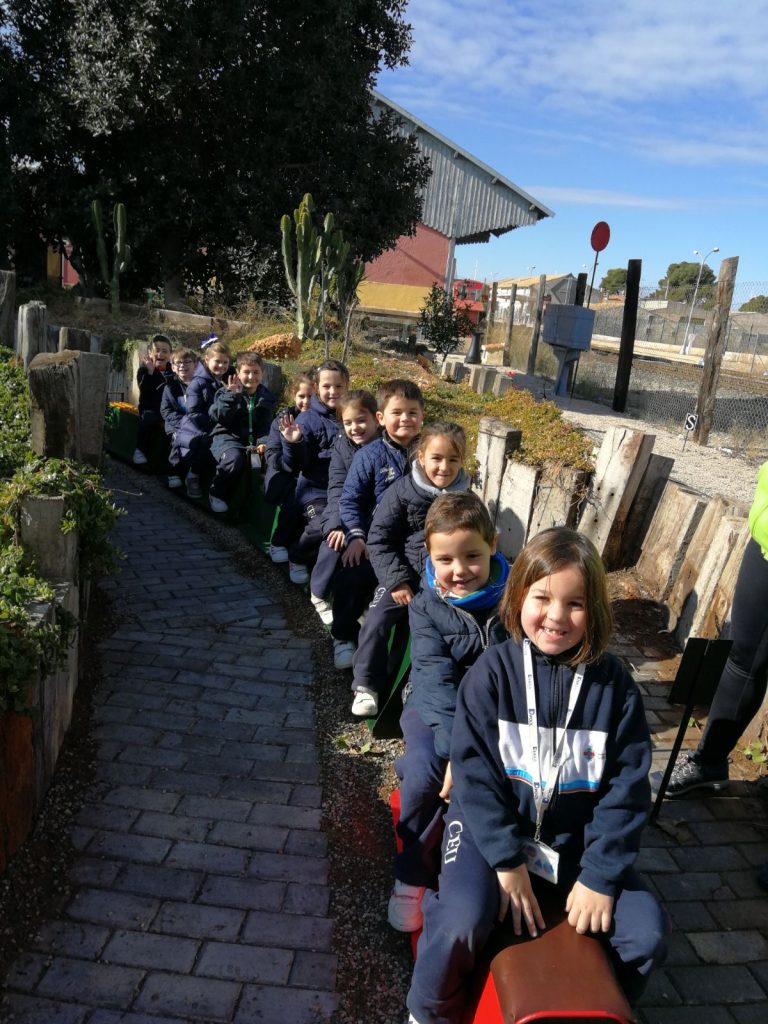 Visita al museo del Ferrocarril