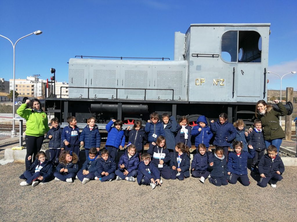 Visita al museo del Ferrocarril