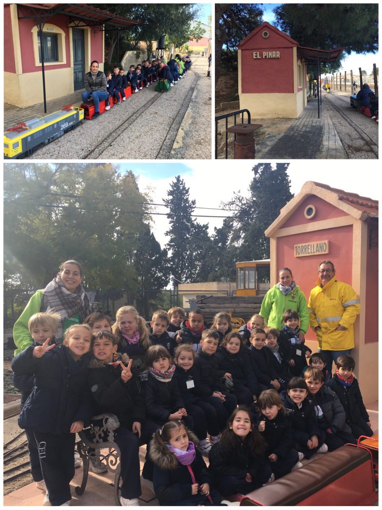 Visita al museo del Ferrocarril