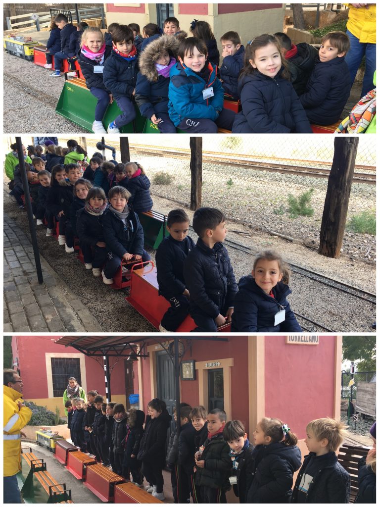 Visita al museo del Ferrocarril