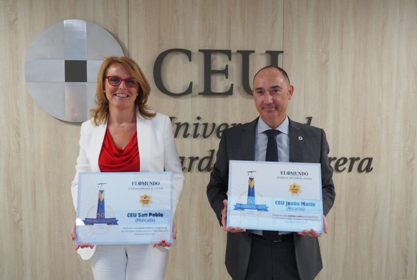Nuestro Colegio, entre los 50 mejores de la Comunidad Valenciana