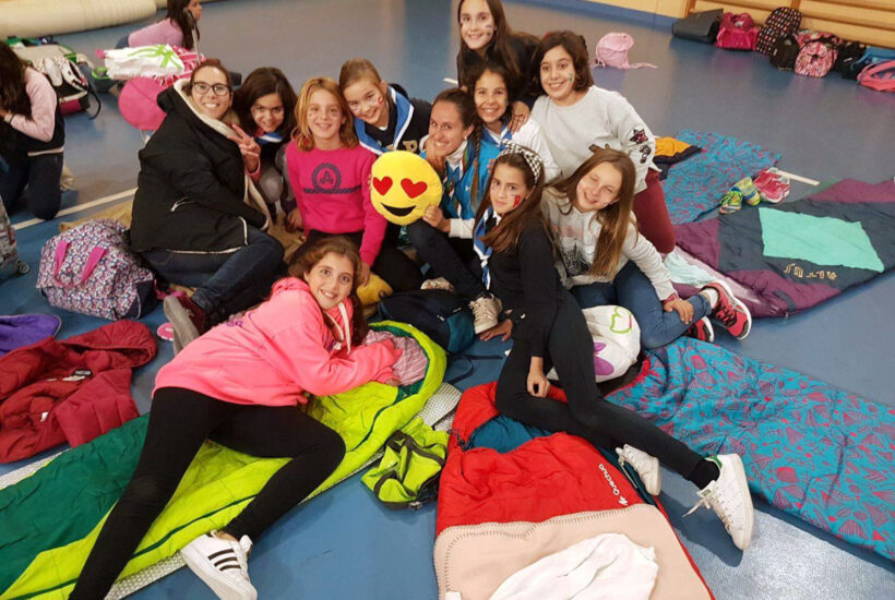 Acampada de la pañoleta