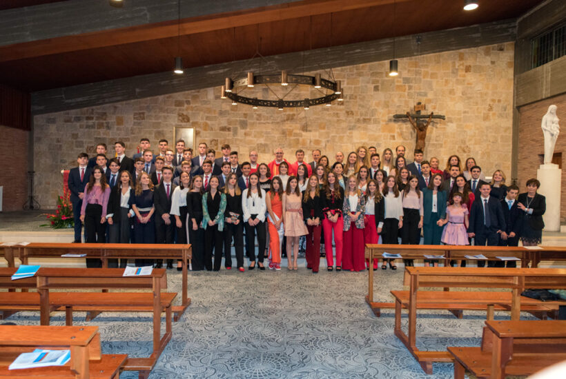 Confirmación de alumnos de Bachillerato